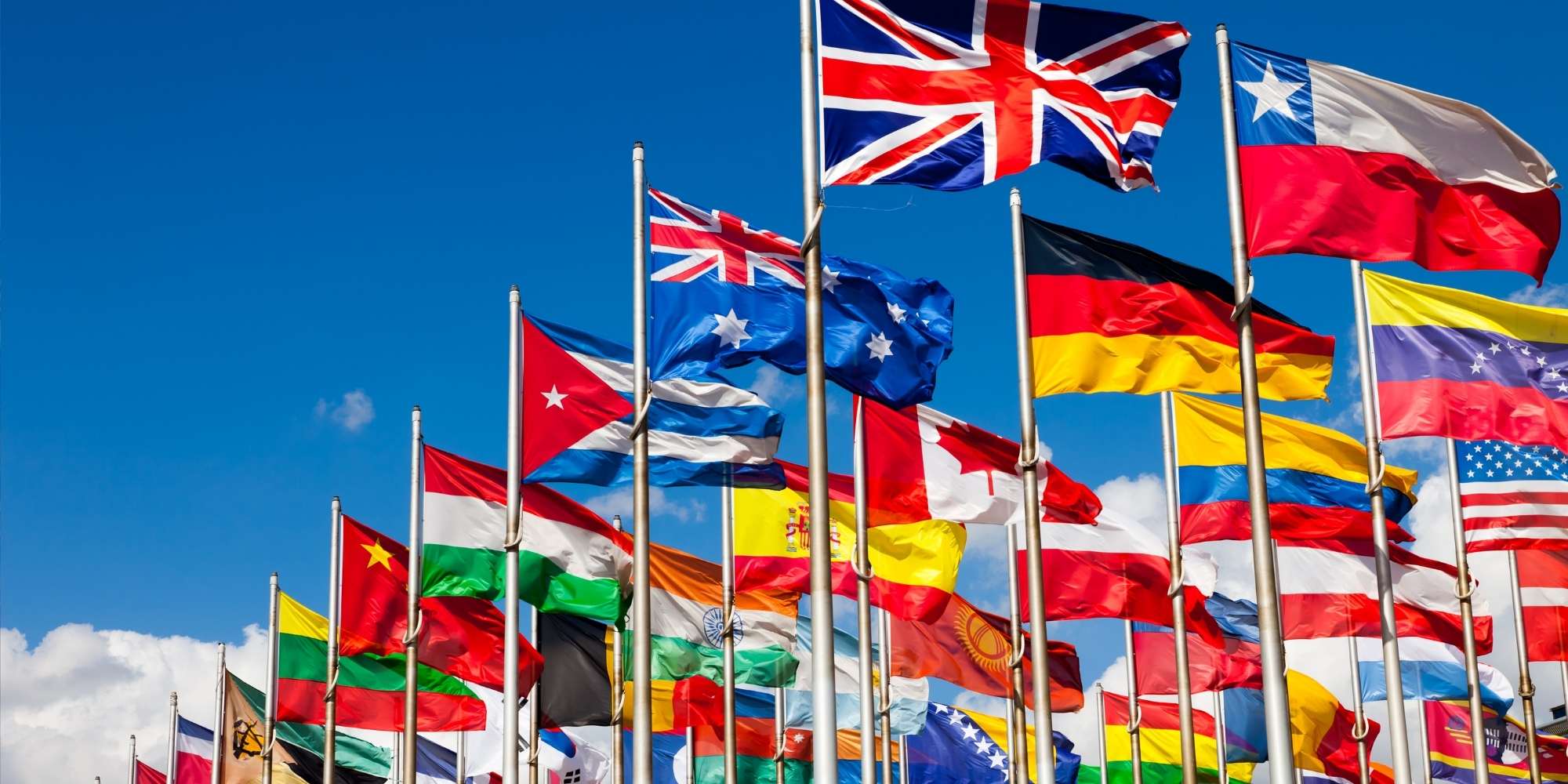 image of multicolored shirts on a clothing rack