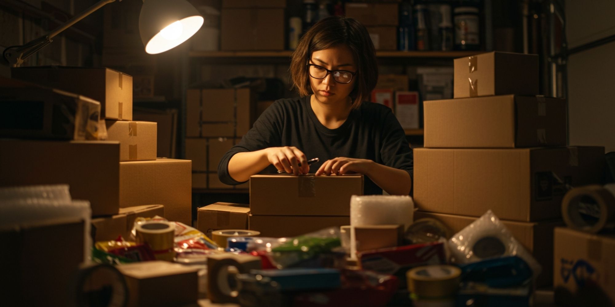 photo of inside warehouse 3PL return management