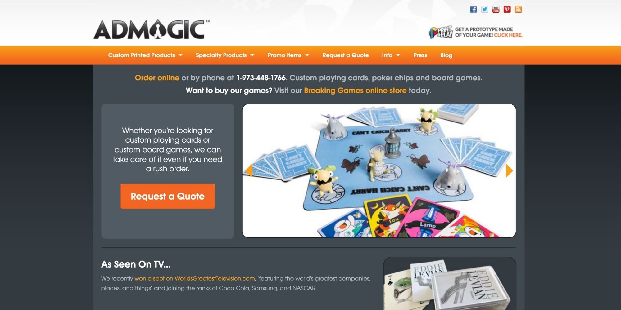 packages in a shipping van