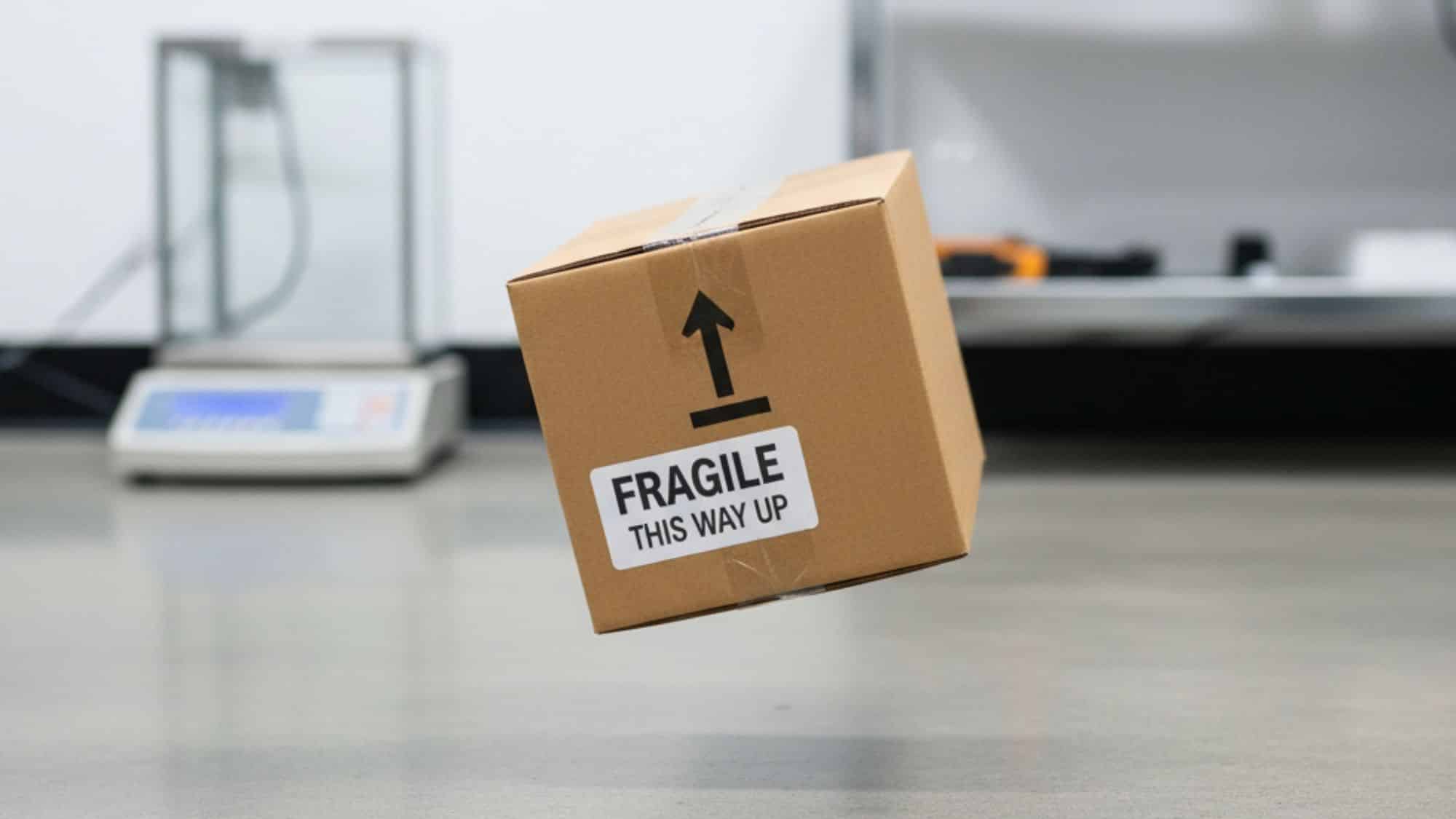 woman packaging an order to be fulfilled